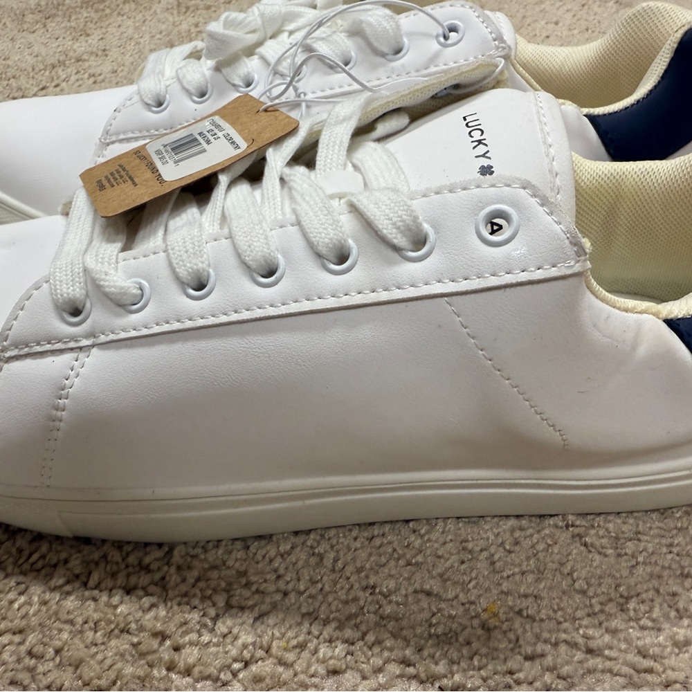 Lucky Brand - Size 12 - White Sneakers Minimalist Design